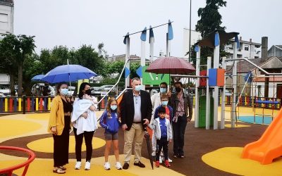 Nuevo parque infantil en Escairón