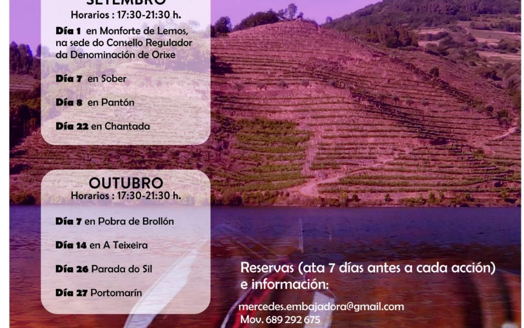 Cata de iniciación a Ribeira Sacra
