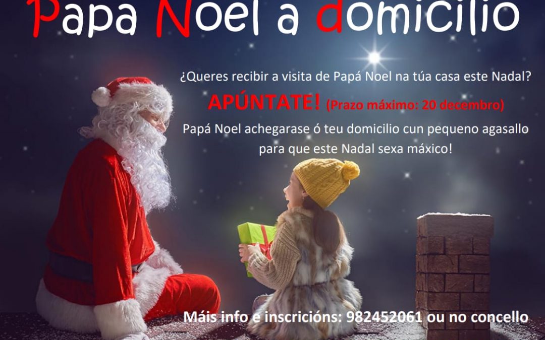 Papá Noel chega ao Saviñao!