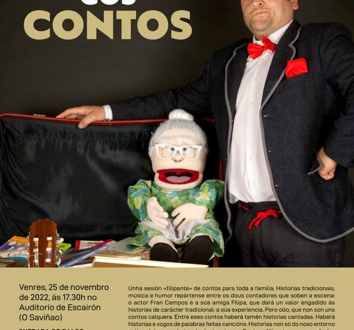 Cuentacuentos en el auditorio de Escairón