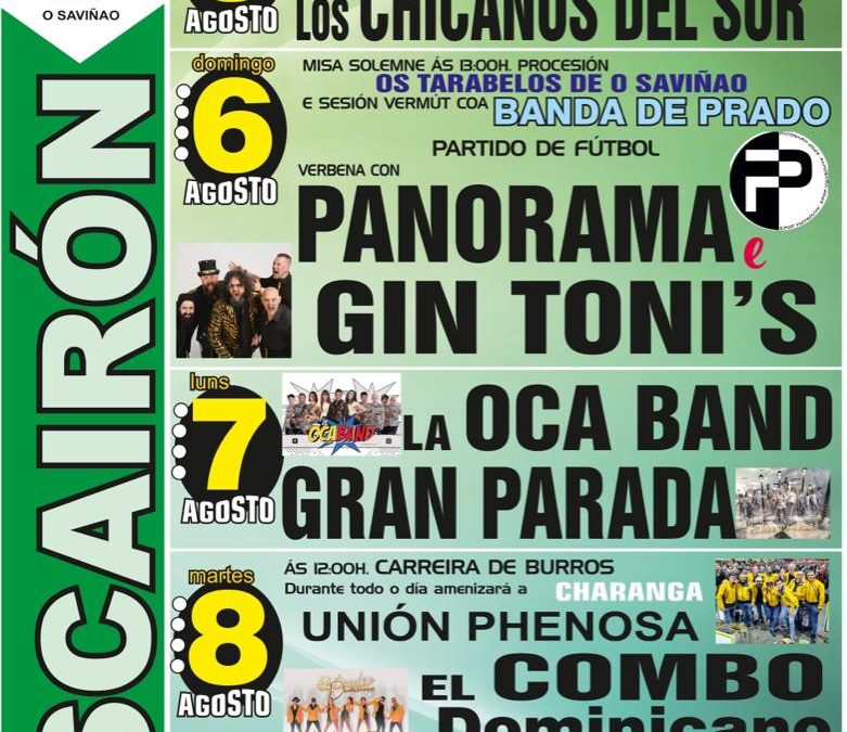 Fiestas de Escairón 2023