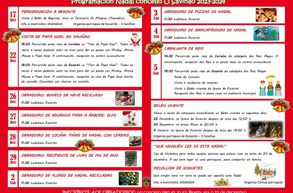 Programación de Navidad