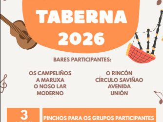 Cantos de taberna 2026
